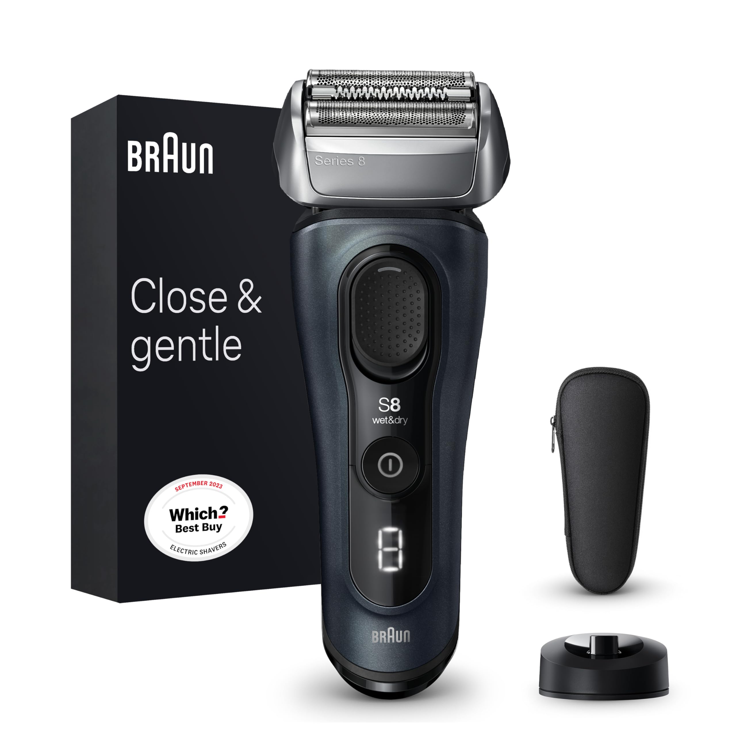 Amazon | Braun Series 8 Pro 8513s 男性用電気シェーバー - 充電式